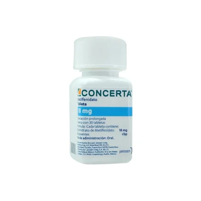 CONCERTA 18 MG 30 TAB