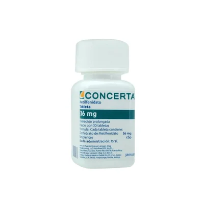 CONCERTA 36 MG 30 TAB