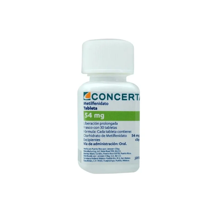 CONCERTA 54 MG 30 TAB