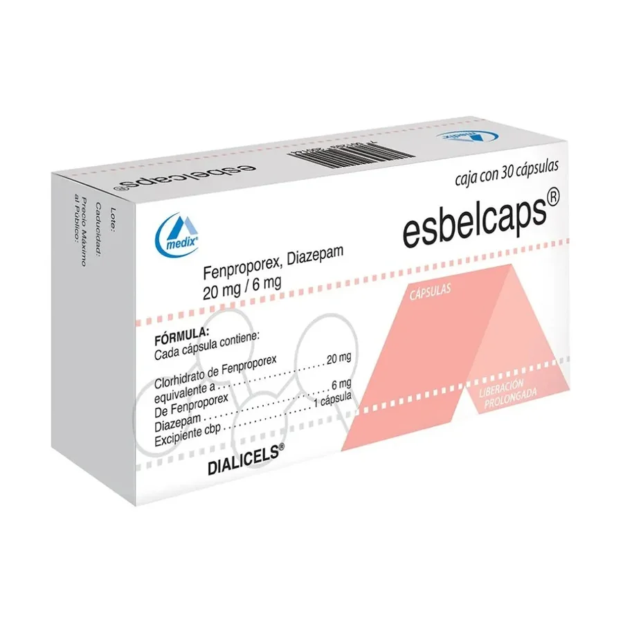 ESBELCAPS 20/6 MG 30 