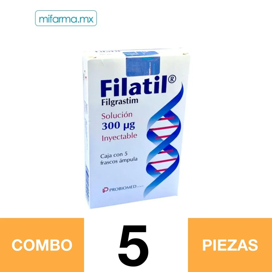 FILATIL 300MCG C/5 AM