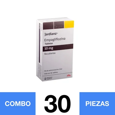 JARDIANZ 10 MG C/30. 