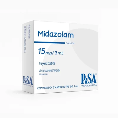 MIDAZOLAM SOL. INY. 1