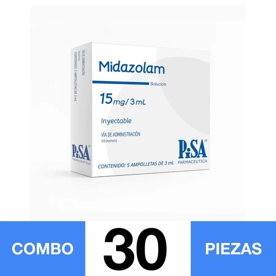 MIDAZOLAM SOL. INY. 1