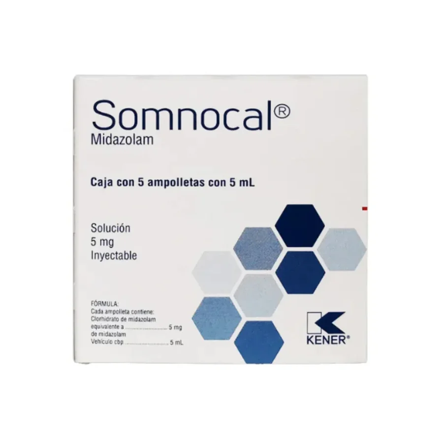 MIDAZOLAM SOMNOCAL 5 