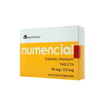 NUMENCIAL 50 / 2.5 MG