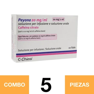 PEYONA 20 MG SOL 10 F