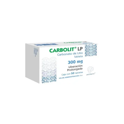 CARBOLIT LP 300 MG 50