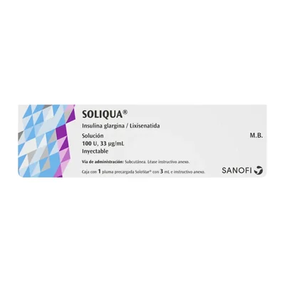 SOLIQUA 100U 33MCG 1 