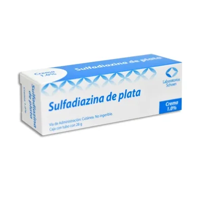 SULFADIAZINA DE PLATA