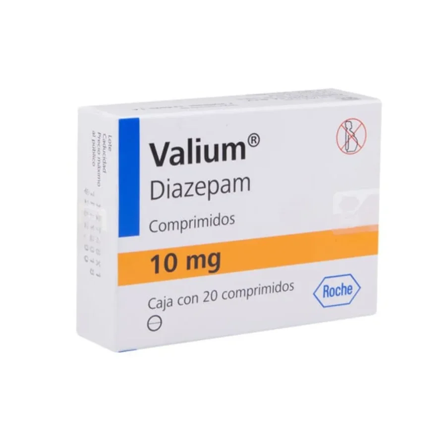 VALIUM 10 MG 20 COMPR
