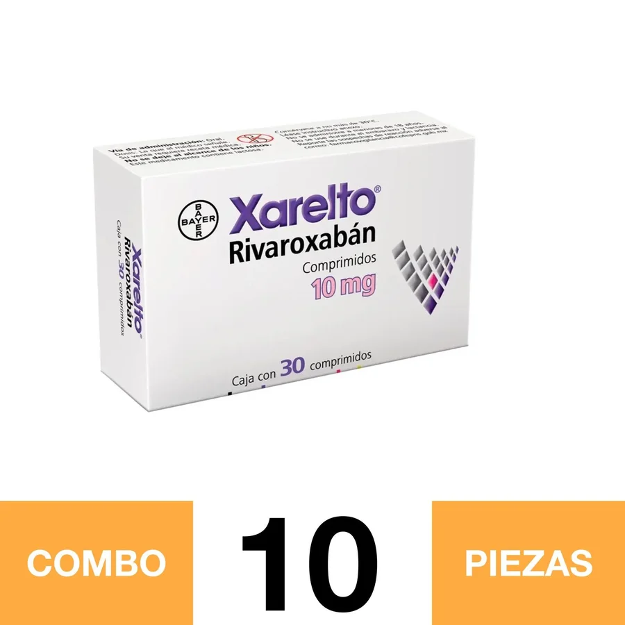 XARELTO 10 MG C/30. (