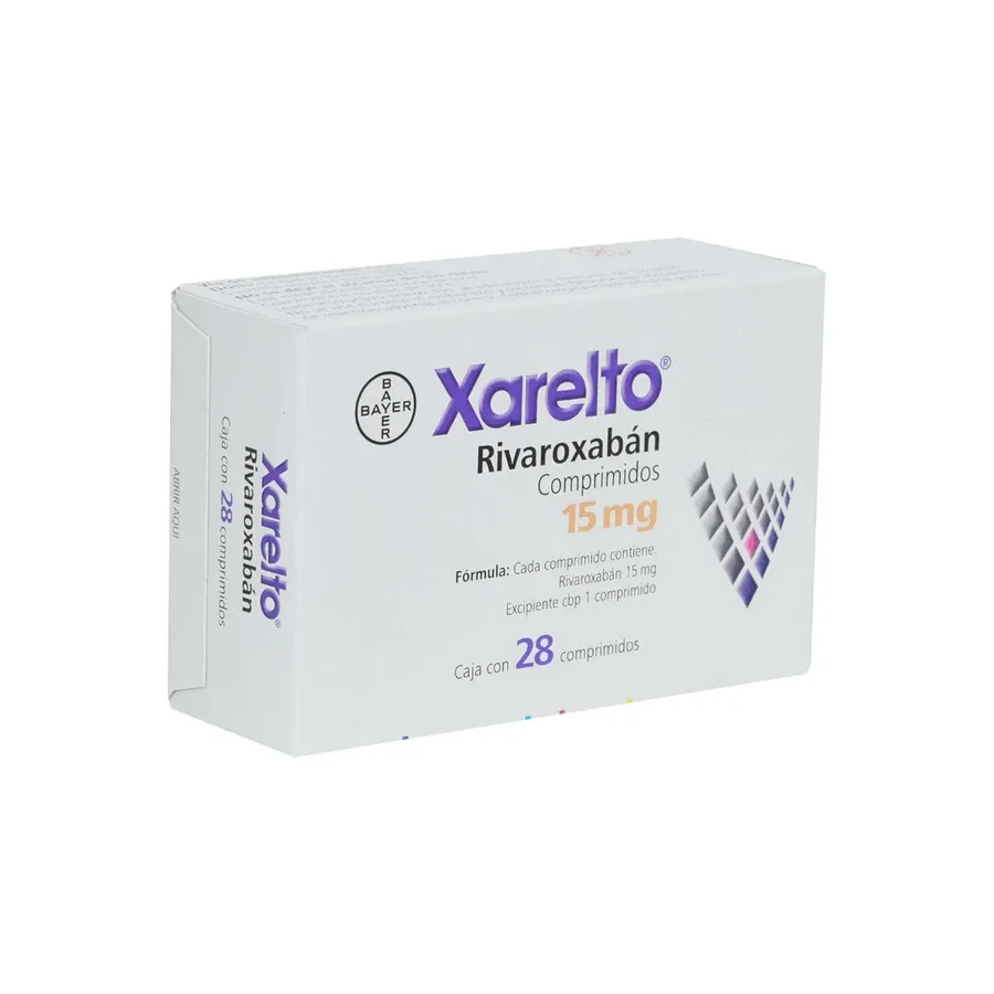 XARELTO 15 MG C/28 CO