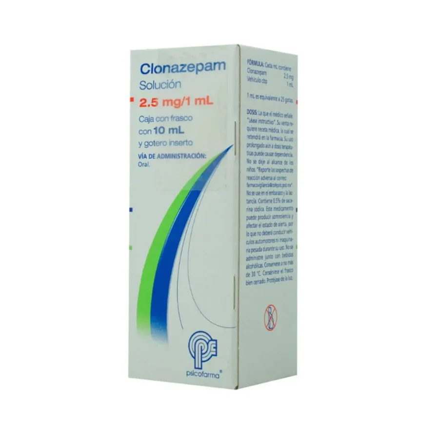 CLONAZEPAM 2.5MG/1ML 