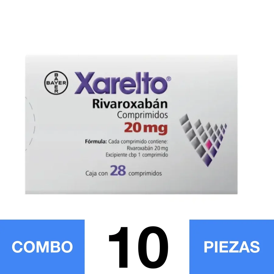 XARELTO 20 MG C/28. (