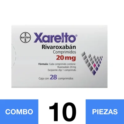 XARELTO 20 MG C/28. (