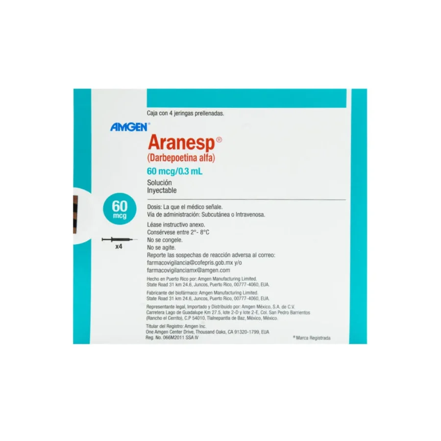 ARANESP 60 MCG/0.3 ML