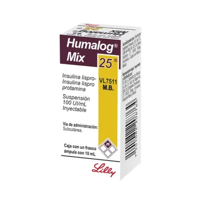 HUMALOG MIX 25 100 UI