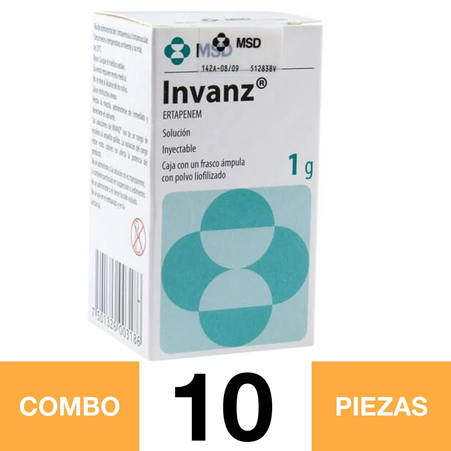 INVANZ 1 G SOL INY. R