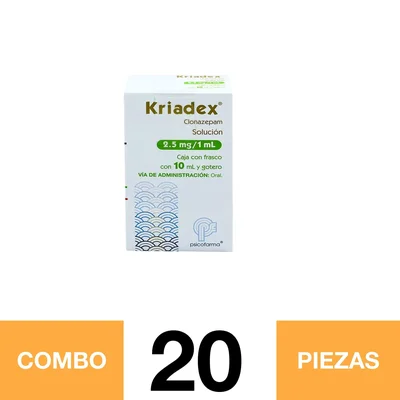 KRIADEX CLONAZEPAM 2.