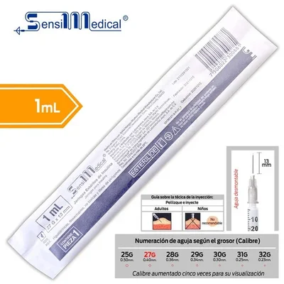 JERINGA 1mL. (SensiMe