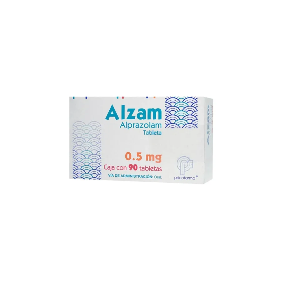 ALZAM 0.50 MG 90 TABL