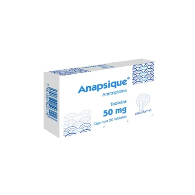 ANAPSIQUE 50 MG 20 TA