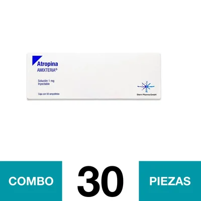 ATROPINA 1 MG SOL 50 