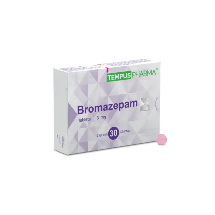 BROMAZEPAM 3 MG 30 TA